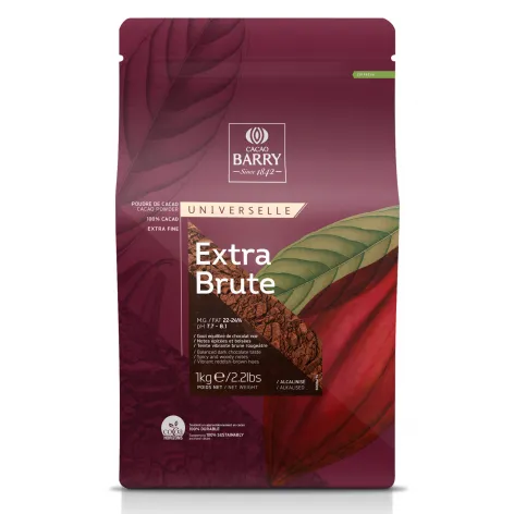 Cacao Barry Cocoa Powder; Extra Brute - Bag of 1kg